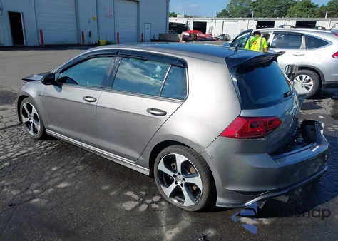 2017 Volkswagen Golf R 4-Door W/Dcc Navigation из США, поврежденный, VIN WVWWF7AU3HW083600